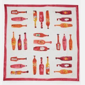 NWT Kate Spade Hot Sauce Silk Square